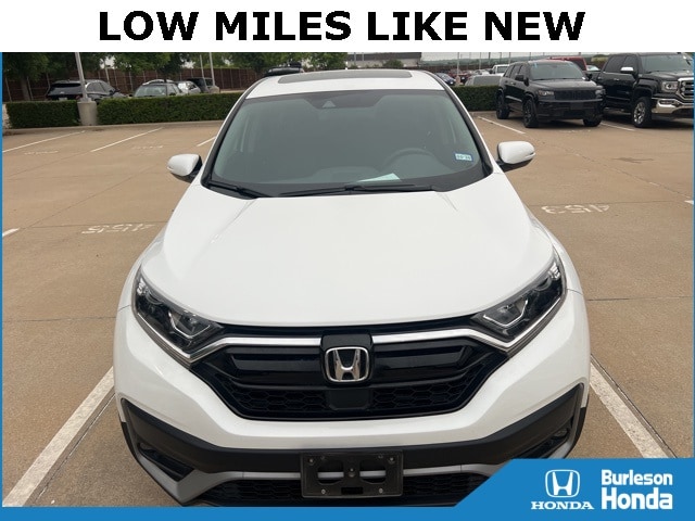 Used 2021 Honda CR-V EX with VIN 2HKRW1H52MH422288 for sale in Burleson, TX