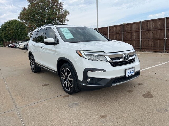 Used 2021 Honda Pilot Elite with VIN 5FNYF6H08MB027673 for sale in Burleson, TX