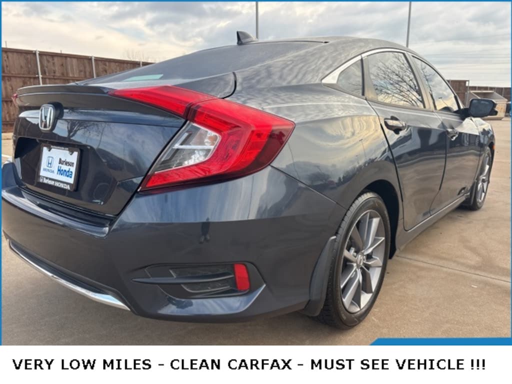 Used 2019 Honda Civic EX-L Sedan