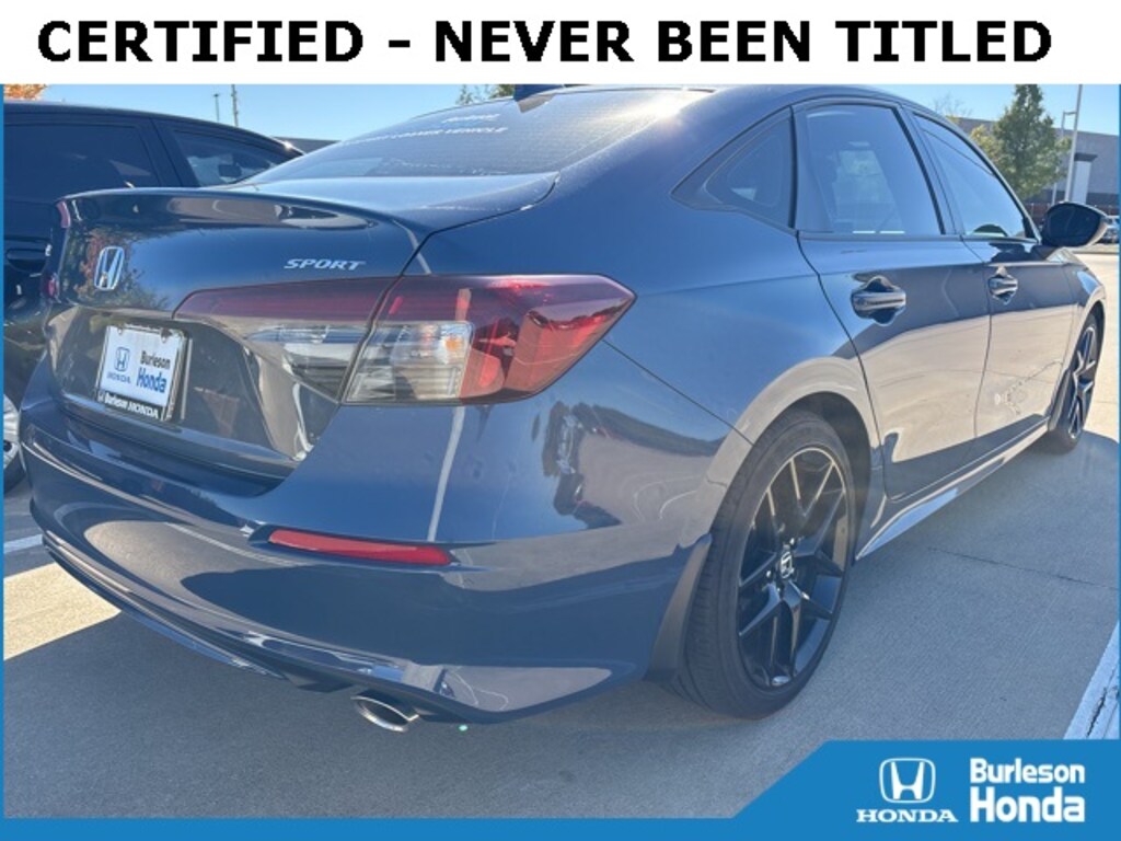 Certified 2025 Honda Civic Sport Sedan