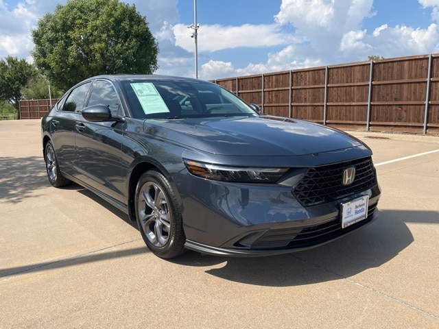 Used 2024 Honda Accord EX with VIN 1HGCY1F38RA044253 for sale in Burleson, TX