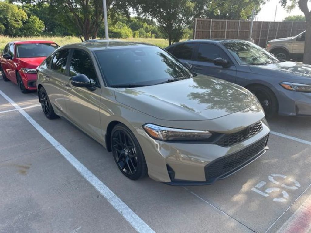 Certified 2025 Honda Civic Sport Hatchback