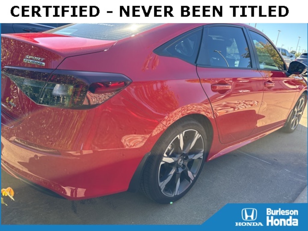 Certified 2025 Honda Civic Hybrid Sport Sedan