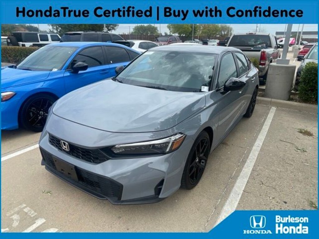 Certified 2025 Honda Civic Sport Hatchback