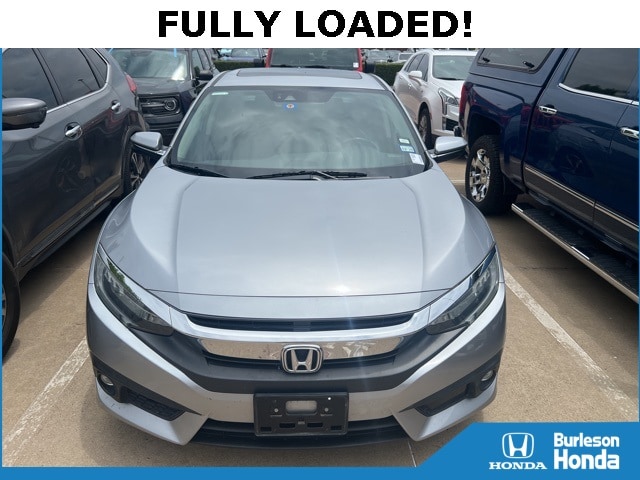 Used 2017 Honda Civic Touring with VIN 2HGFC1F98HH658302 for sale in Burleson, TX