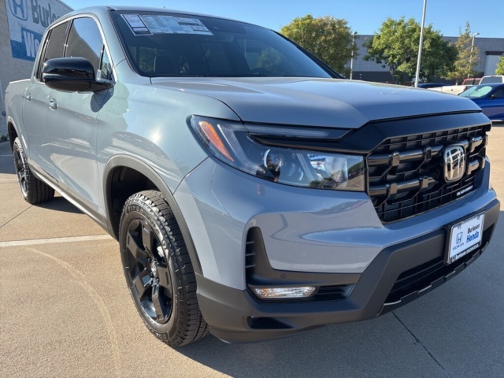 New 2026 Honda Ridgeline Black Edition Truck Crew Cab