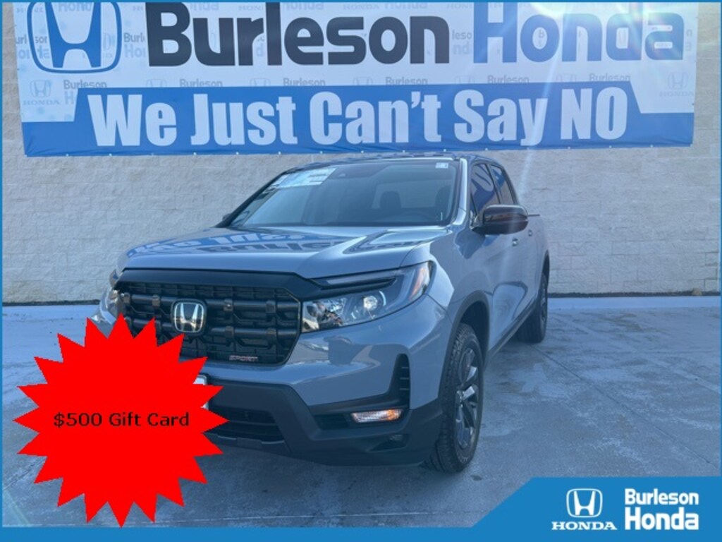 New 2024 Honda Ridgeline For Sale in Burleson, TX SRK RB003319 Burleson Honda