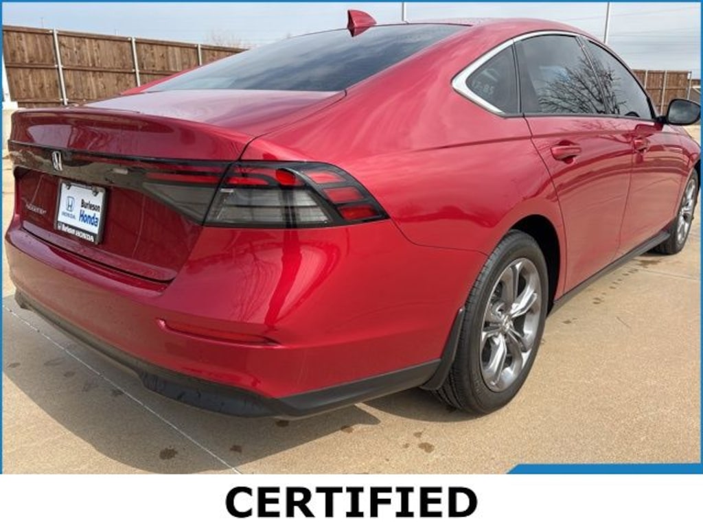 Certified 2024 Honda Accord EX Sedan
