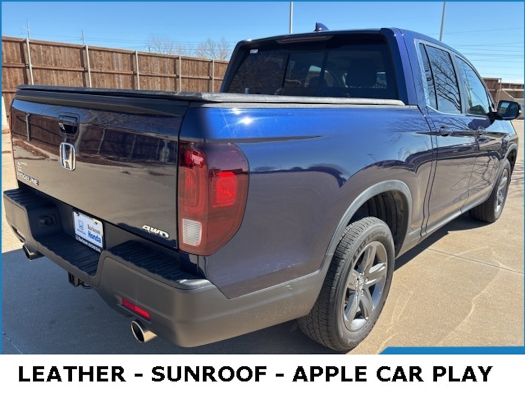 Used 2022 Honda Ridgeline RTL Truck Crew Cab