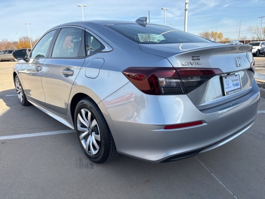 Certified 2025 Honda Civic LX Sedan