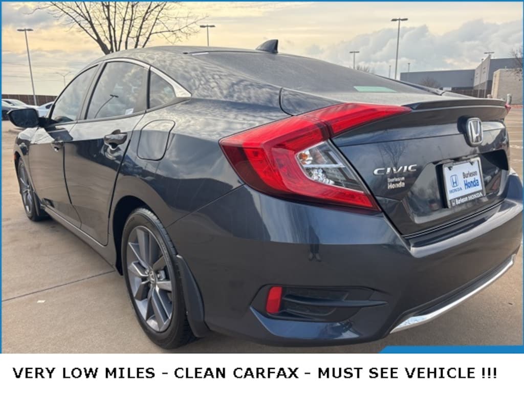 Used 2019 Honda Civic EX-L Sedan