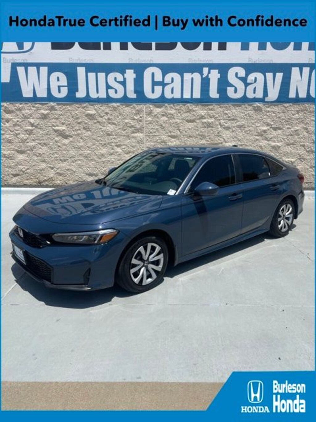 Certified 2026 Honda Civic LX Sedan