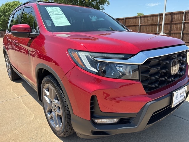 Used 2022 Honda Passport EX-L with VIN 5FNYF7H57NB002136 for sale in Burleson, TX