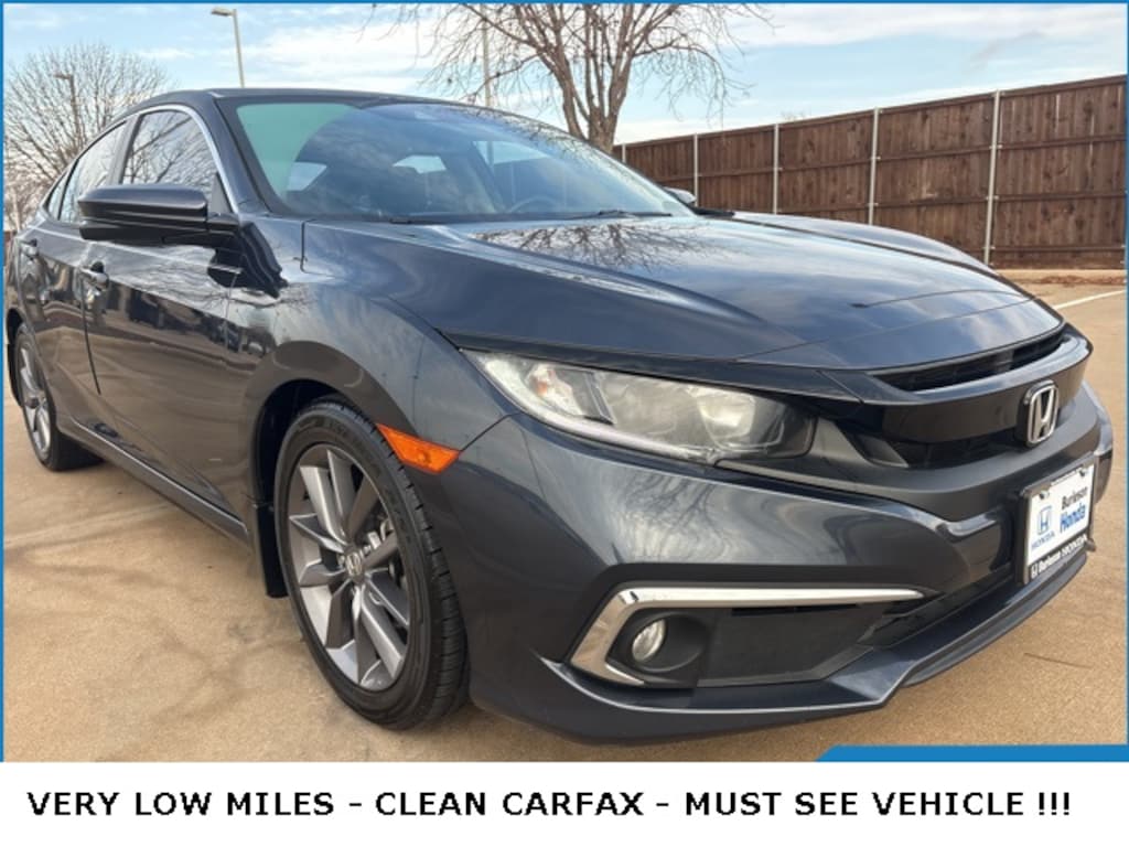 Used 2019 Honda Civic EX-L Sedan