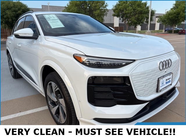 Used 2025 Audi Q6 e-tron Premium Plus with VIN WA124BGF8SA008812 for sale in Burleson, TX