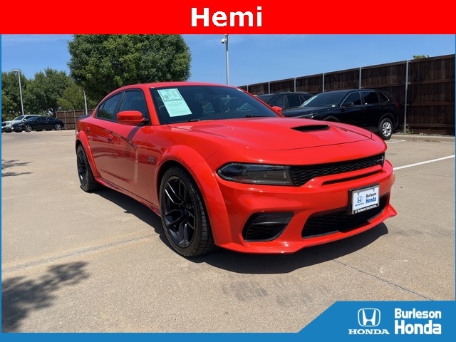 Used 2022 Dodge Charger Scat Pack with VIN 2C3CDXGJ2NH129955 for sale in Burleson, TX