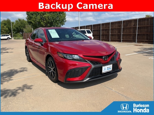 Used 2023 Toyota Camry SE with VIN 4T1G11AK0PU120090 for sale in Burleson, TX