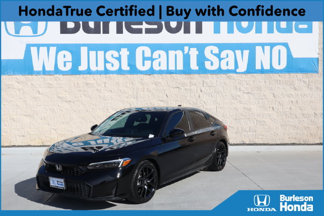 Certified 2025 Honda Civic Sport Hatchback