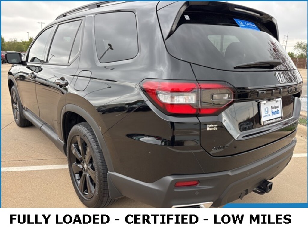 Certified 2025 Honda Pilot Black Edition SUV