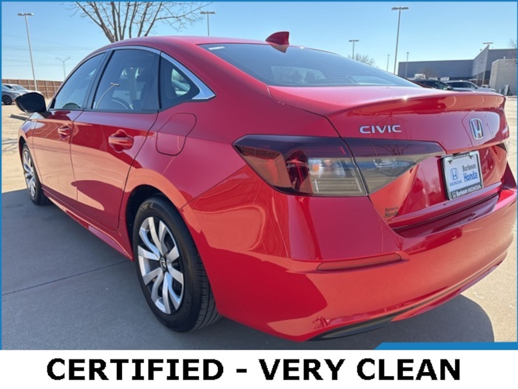 Used 2025 Honda Civic LX Sedan