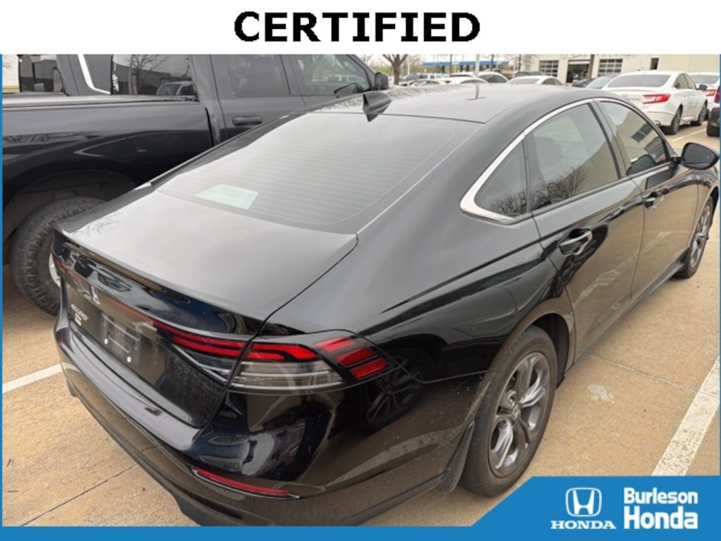 Certified 2024 Honda Accord EX Sedan