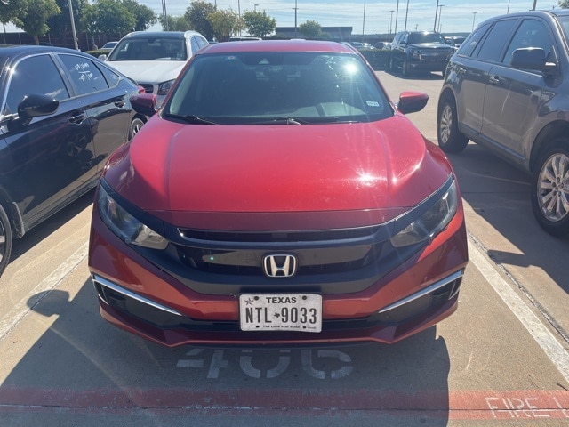 Used 2020 Honda Civic LX with VIN 19XFC2F67LE017298 for sale in Burleson, TX