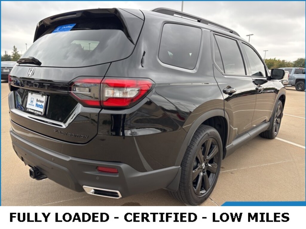 Certified 2025 Honda Pilot Black Edition SUV