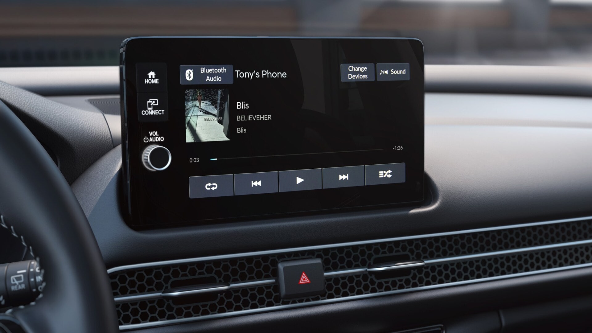 2027 Honda HR-V Wireless CarPlay and Android Auto