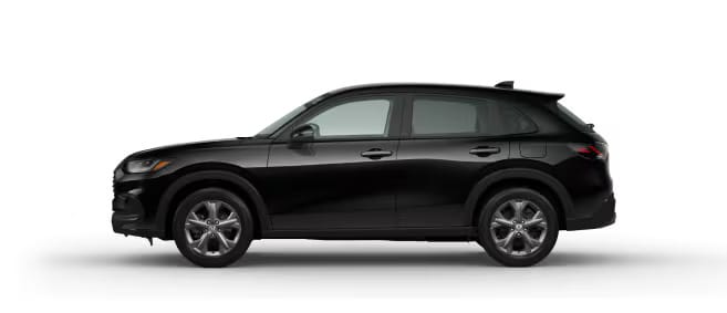 black 2025 honda hr-v
