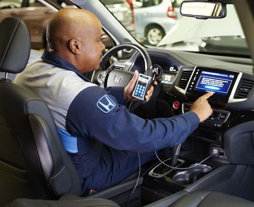 Honda-specific vehicle diagnostic service