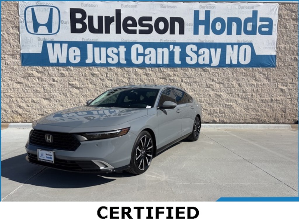 Certified 2025 Honda Accord Hybrid Touring Sedan