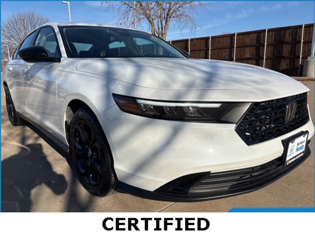 Used 2025 Honda Accord SE Sedan