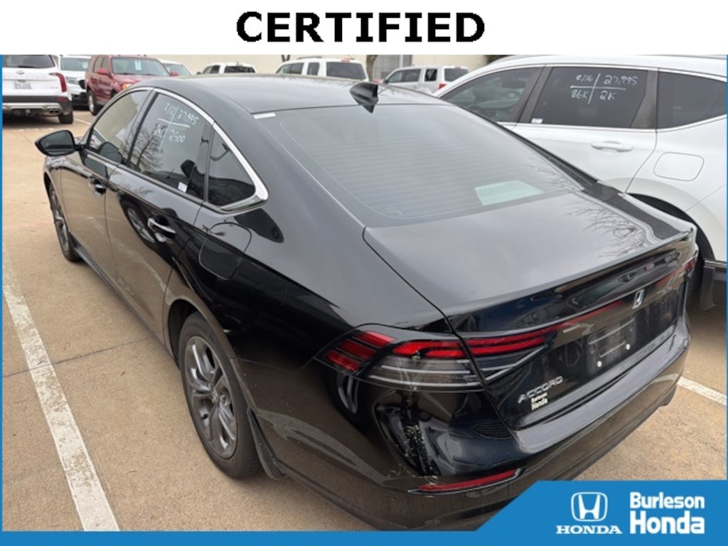 Certified 2024 Honda Accord EX Sedan