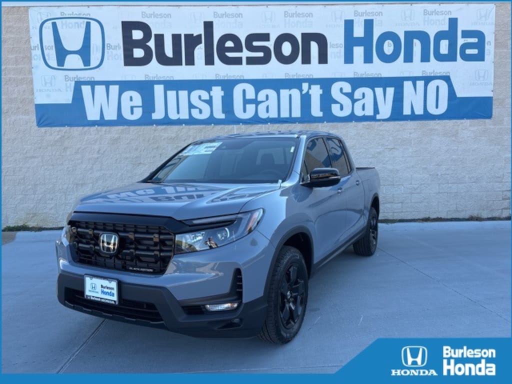 New 2026 Honda Ridgeline Black Edition Truck Crew Cab