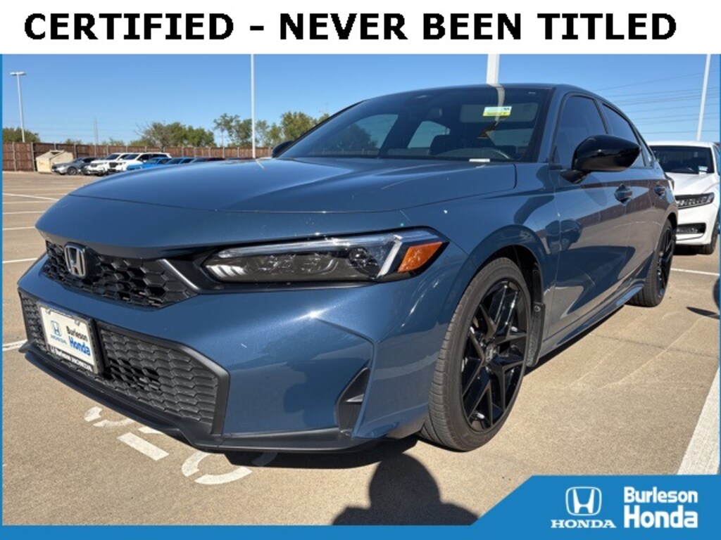 Certified 2025 Honda Civic Sport Sedan