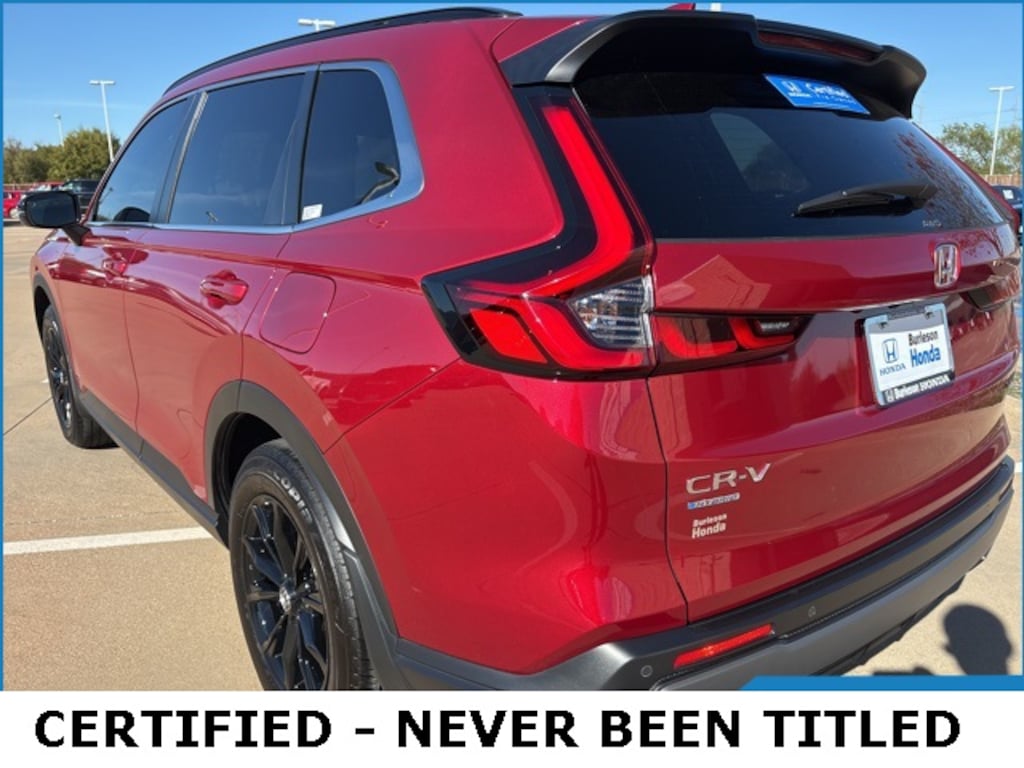 Certified 2025 Honda CR-V Hybrid Sport-L SUV