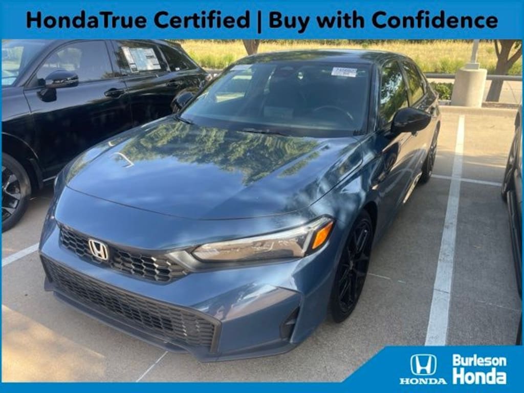 Certified 2025 Honda Civic Sport Sedan