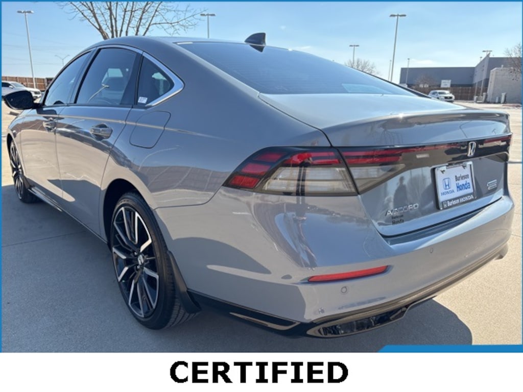 Certified 2025 Honda Accord Hybrid Touring Sedan