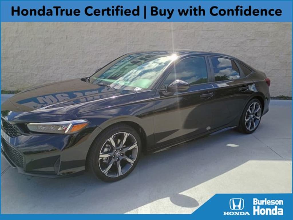Certified 2025 Honda Civic Hybrid Sport Sedan