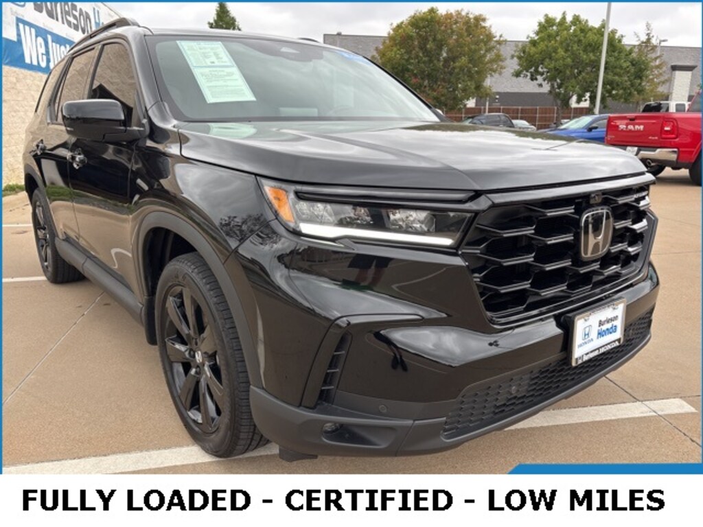 Certified 2025 Honda Pilot Black Edition SUV