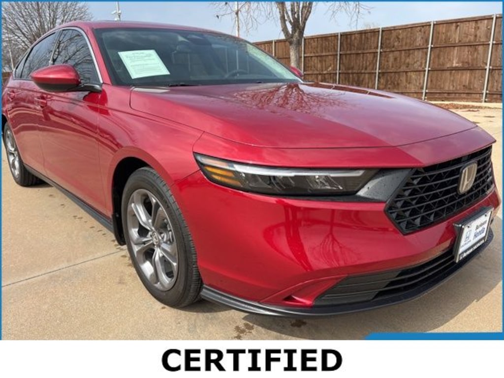 Certified 2024 Honda Accord EX Sedan