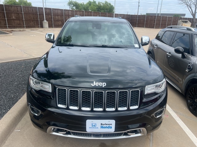 Used 2014 Jeep Grand Cherokee Overland with VIN 1C4RJFCG7EC474484 for sale in Burleson, TX