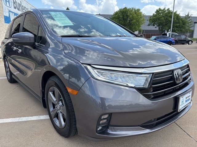 Used 2022 Honda Odyssey EX with VIN 5FNRL6H52NB022110 for sale in Burleson, TX