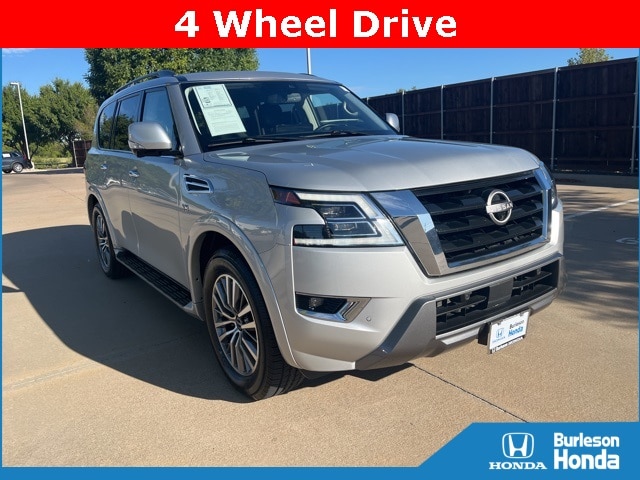 Used 2021 Nissan Armada SL with VIN JN8AY2BB8M9794243 for sale in Burleson, TX