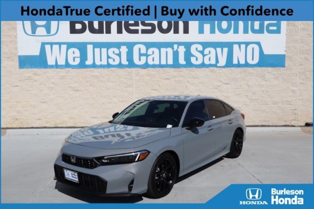 Certified 2026 Honda Civic Sport Sedan