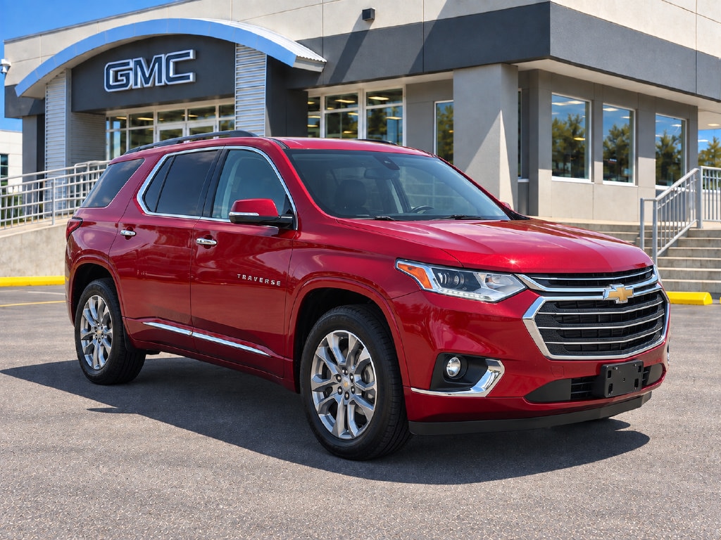 Used 2018 Chevrolet Traverse Premier with VIN 1GNEVJKW8JJ205437 for sale in Burley, ID