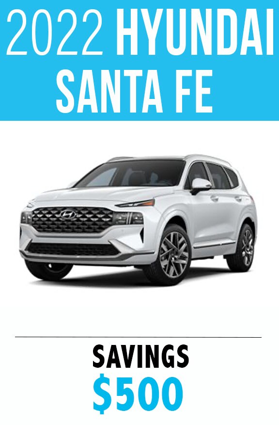 2022 Hyundai Santa Fe Savings Deal