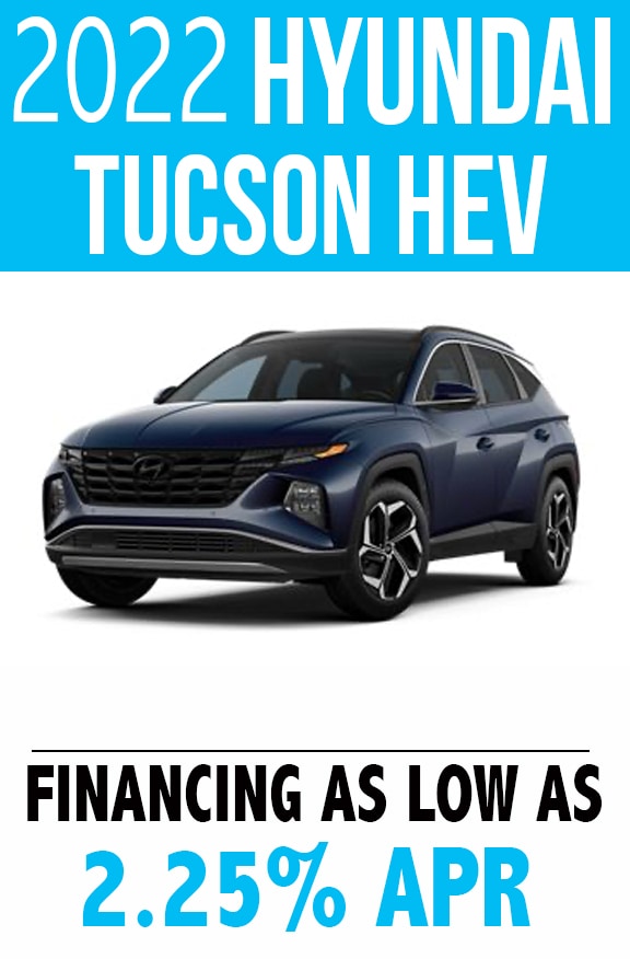 2022 Hyundai Tucson Hybrid Finance Deal