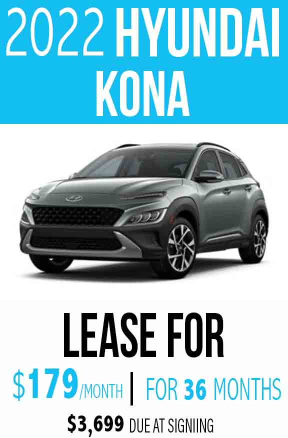 2022 Hyundai Kona Lease Deal