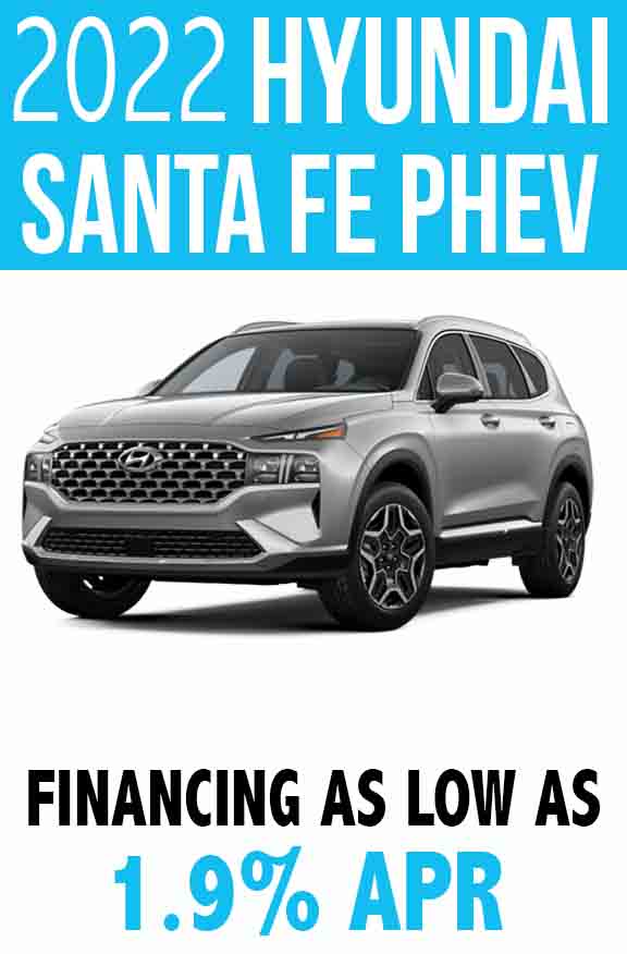 All Santa Fe Plug-In Hybrid Finance Deal